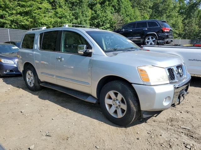 5N1AA08B44N733650 - 2004 NISSAN ARMADA SE SILVER photo 4