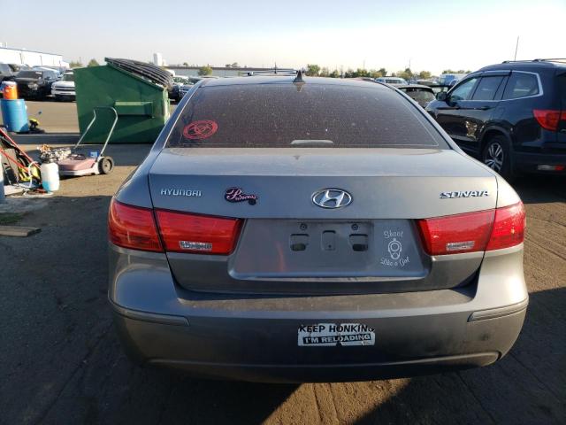 5NPET46C09H525968 - 2009 HYUNDAI SONATA GLS GRAY photo 6