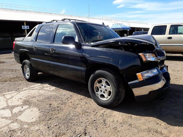 3GNEC12Z16G210648 - 2006 CHEVROLET AVALANCHE C1500 BLACK photo 4