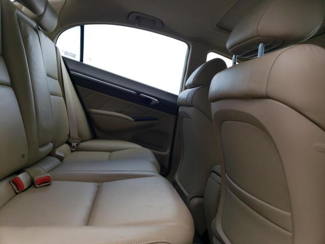 1HGFA16978L081187 - 2008 HONDA CIVIC EXL BEIGE photo 10