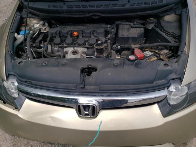 1HGFA16978L081187 - 2008 HONDA CIVIC EXL BEIGE photo 11