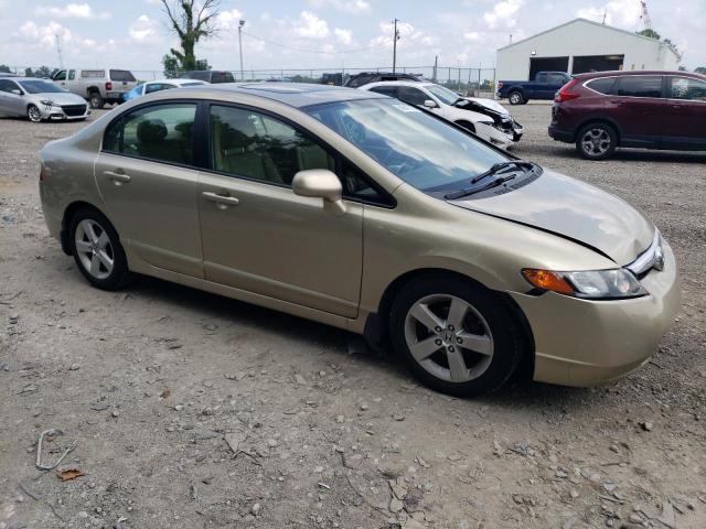 1HGFA16978L081187 - 2008 HONDA CIVIC EXL BEIGE photo 4