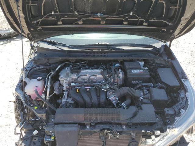 5YFEPMAEXNP352468 - 2022 TOYOTA COROLLA LE BLACK photo 11