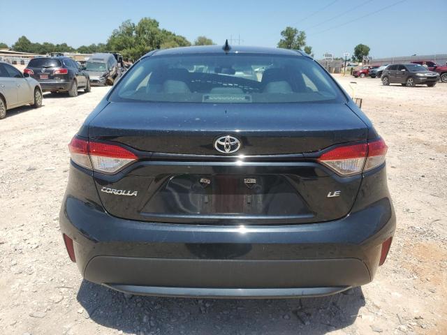5YFEPMAEXNP352468 - 2022 TOYOTA COROLLA LE BLACK photo 6