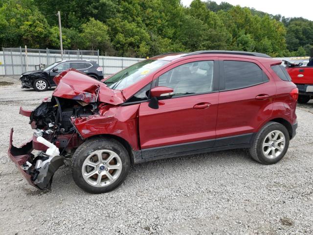 MAJ3S2GE3MC424917 - 2021 FORD ECOSPORT SE BURGUNDY photo 1