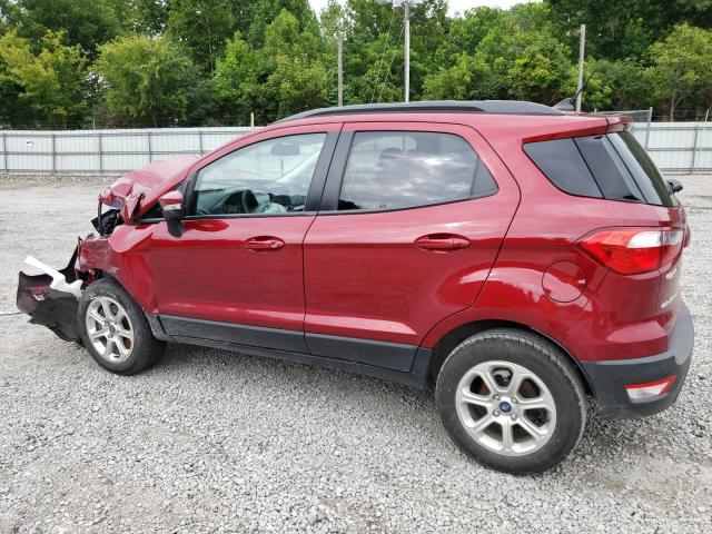 MAJ3S2GE3MC424917 - 2021 FORD ECOSPORT SE BURGUNDY photo 2