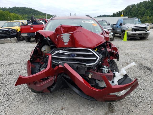 MAJ3S2GE3MC424917 - 2021 FORD ECOSPORT SE BURGUNDY photo 5