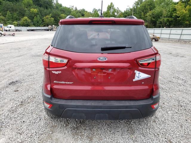 MAJ3S2GE3MC424917 - 2021 FORD ECOSPORT SE BURGUNDY photo 6