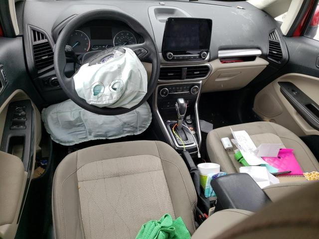 MAJ3S2GE3MC424917 - 2021 FORD ECOSPORT SE BURGUNDY photo 8