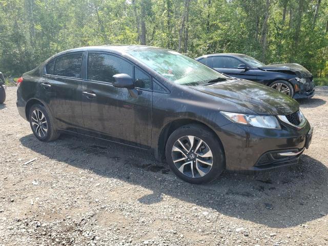 2HGFB2F50DH012297 - 2013 HONDA CIVIC LX BLACK photo 4