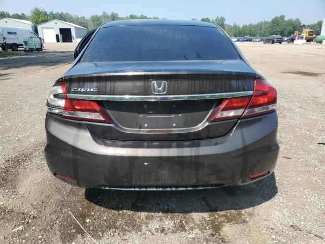 2HGFB2F50DH012297 - 2013 HONDA CIVIC LX BLACK photo 6