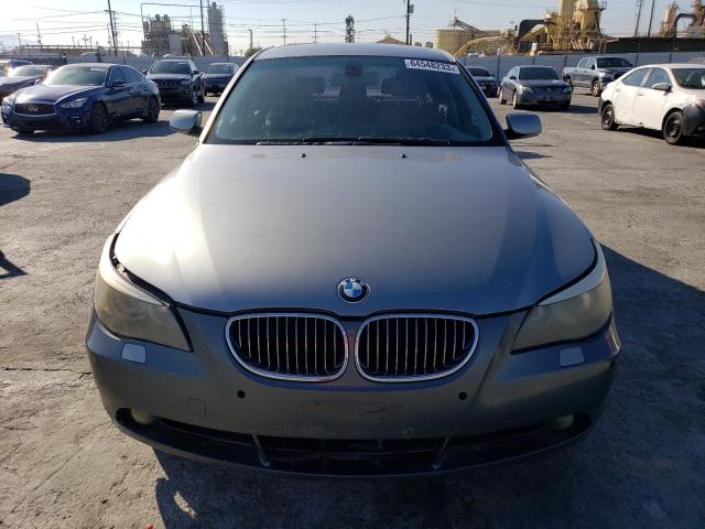 WBANE73537CM51887 - 2007 BMW 1 SERIES I SILVER photo 5