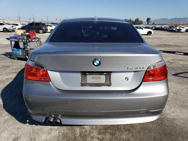 WBANE73537CM51887 - 2007 BMW 1 SERIES I SILVER photo 6