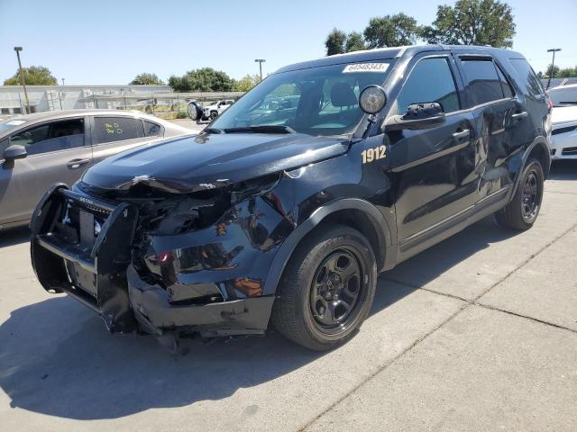 1FM5K8AR8FGB91612 - 2015 FORD EXPLORER POLICE INTERCEPTOR BLACK photo 1