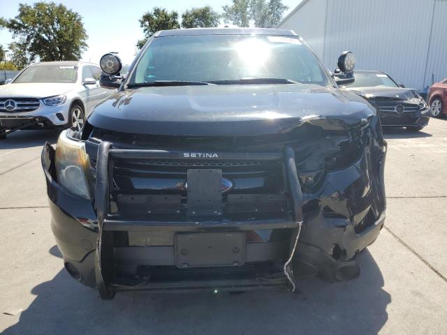 1FM5K8AR8FGB91612 - 2015 FORD EXPLORER POLICE INTERCEPTOR BLACK photo 5