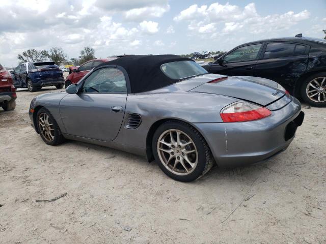 WP0CA29824S620082 - 2004 PORSCHE BOXSTER GRAY photo 2