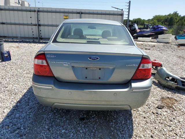 1FAHP28115G204642 - 2005 FORD FIVE HUNDR LIMITED BLUE photo 6