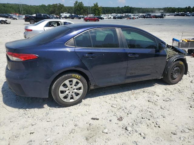 5YFEPMAE7MP160083 - 2021 TOYOTA COROLLA LE ლურჯი ფოტო 3