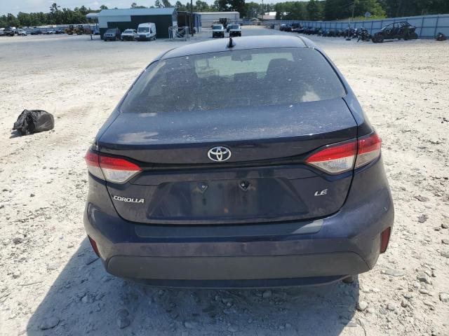 5YFEPMAE7MP160083 - 2021 TOYOTA COROLLA LE ლურჯი ფოტო 6