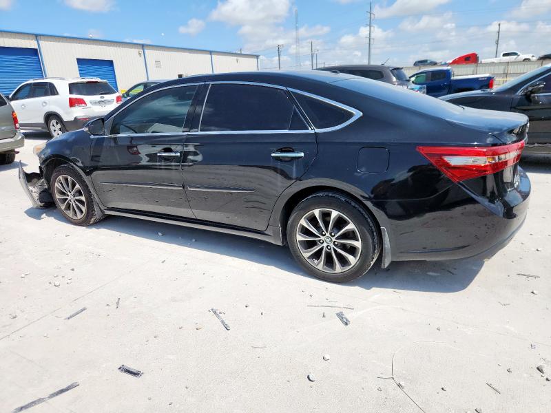 4T1BK1EB3HU258497 - 2017 TOYOTA AVALON XLE BLACK photo 2