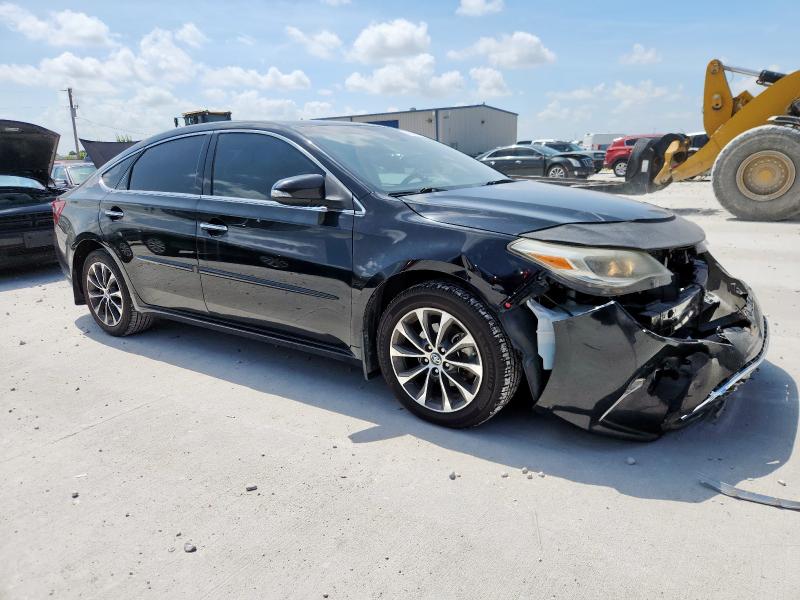 4T1BK1EB3HU258497 - 2017 TOYOTA AVALON XLE BLACK photo 4