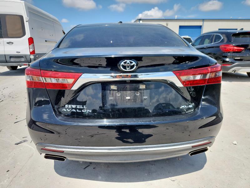 4T1BK1EB3HU258497 - 2017 TOYOTA AVALON XLE BLACK photo 6