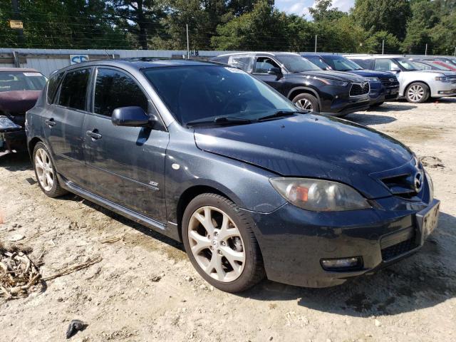 JM1BK344381144827 - 2008 MAZDA 3 HATCHBACK GRAY photo 4