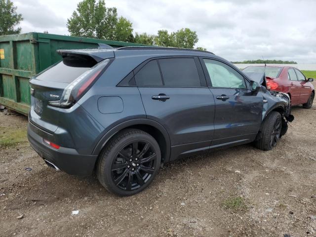 1GYFZFR41KF101003 - 2019 CADILLAC XT4 SPORT GRAY photo 3