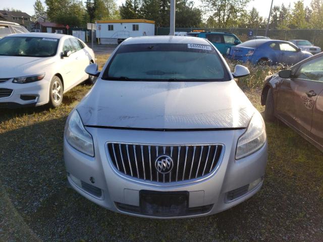 W04GR5EC8B1012926 - 2011 BUICK REGAL CXL SILVER photo 5