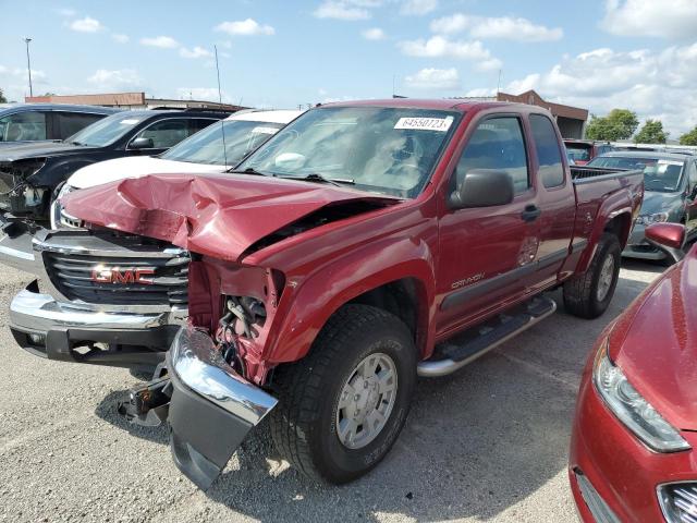 1GTDT196448106917 - 2004 GMC CANYON RED photo 1