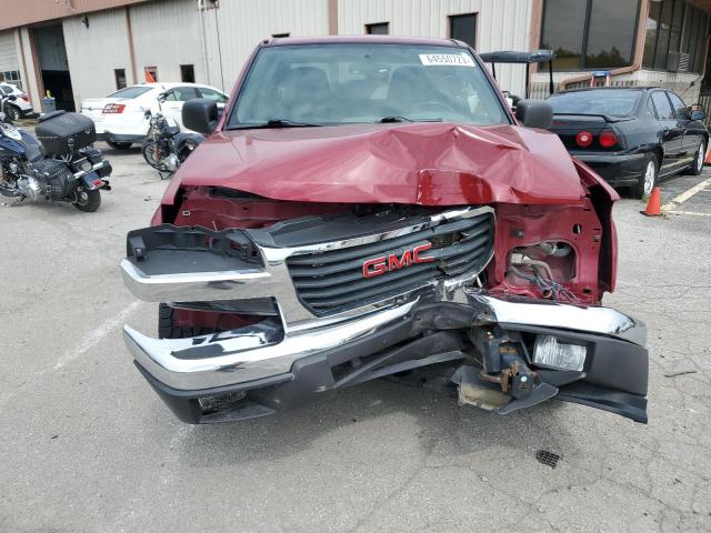 1GTDT196448106917 - 2004 GMC CANYON RED photo 5