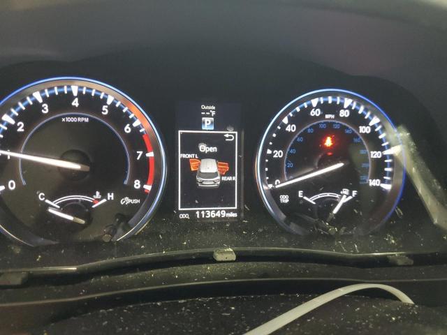 5TDKKRFH1ES023957 - 2014 TOYOTA HIGHLANDER XLE Bordo foto 9