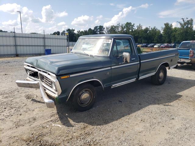 F10YNR43945 - 1973 FORD F-100 GREEN photo 1