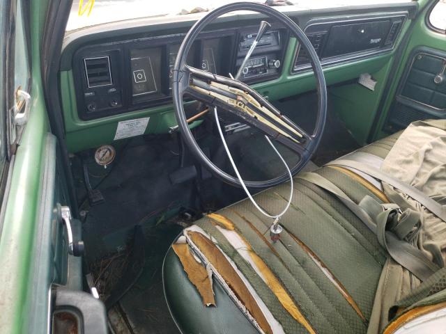 F10YNR43945 - 1973 FORD F-100 GREEN photo 8