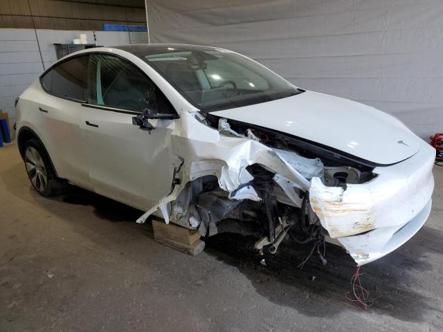 7SAYGDEE4PF666836 - 2023 TESLA MODEL Y 白色 照片 4