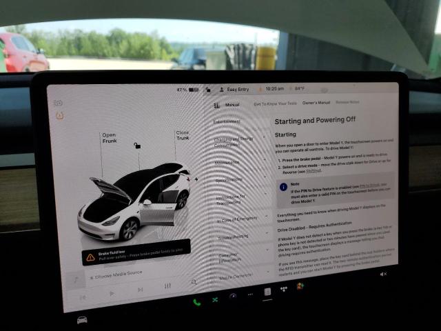 7SAYGDEE4PF666836 - 2023 TESLA MODEL Y 白色 照片 9