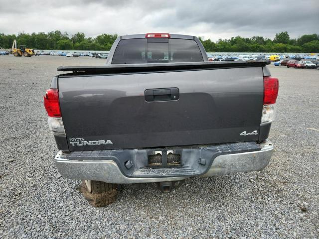 5TFUM5F10DX049473 - 2013 TOYOTA TUNDRA DOUBLE CAB SR5 GRAY photo 6