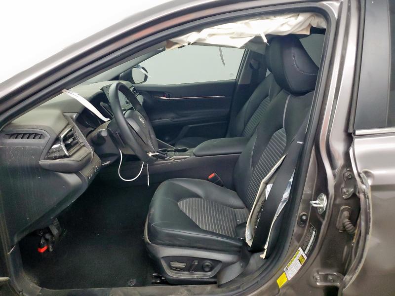 4T1G11AK1RU244498 - 2024 TOYOTA CAMRY SE NIGHT SHADE GRAY photo 7