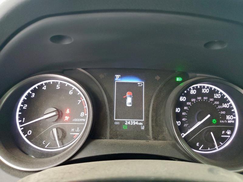 4T1G11AK1RU244498 - 2024 TOYOTA CAMRY SE NIGHT SHADE GRAY photo 9