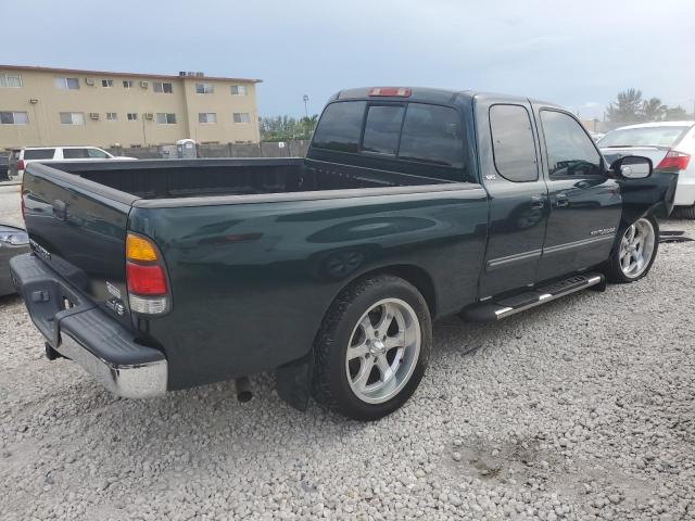 5TBRT34173S341909 - 2003 TOYOTA TUNDRA ACCESS CAB SR5 GREEN photo 3