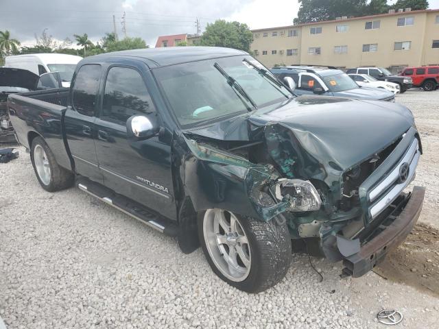 5TBRT34173S341909 - 2003 TOYOTA TUNDRA ACCESS CAB SR5 GREEN photo 4