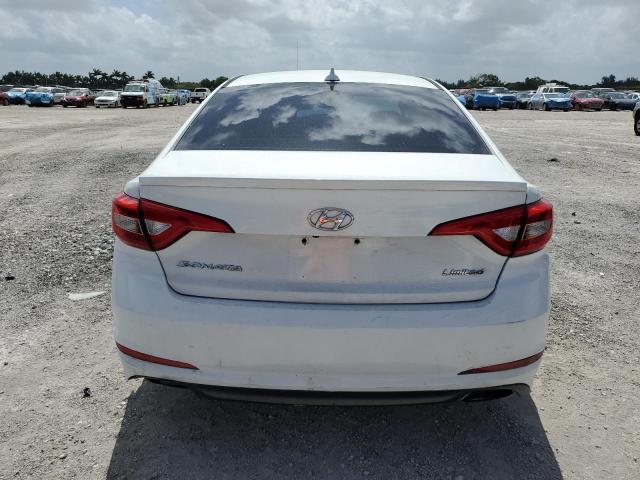 5NPE34AF6GH435576 - 2016 HYUNDAI SONATA SPORT WHITE photo 6