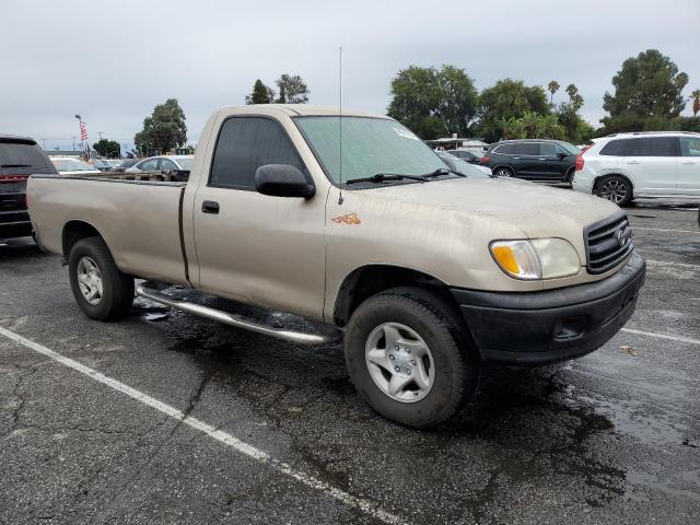 5TBJN32101S177989 - 2001 TOYOTA TUNDRA GOLD photo 4