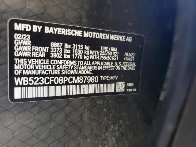 WB523CF08PCM87980 - 2023 BMW IX XDRIVE50 Blanc photo 14
