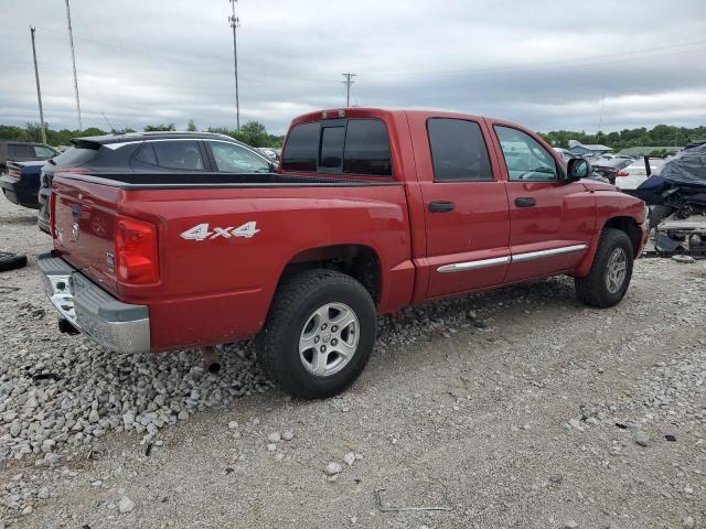 1D7HW58P97S138723 - 2007 DODGE DAKOTA QUAD LARAMIE RED photo 3