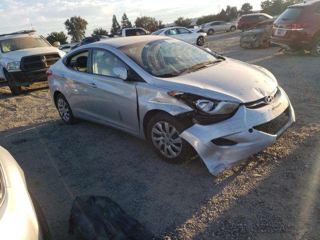 5NPDH4AE9CH089960 - 2012 HYUNDAI ELANTRA GLS SILVER photo 4