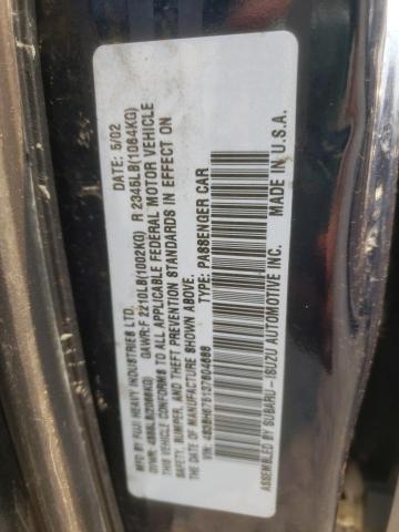 4S3BH675137604688 - 2003 SUBARU LEGACY OUTBACK AWP 蓝色 照片 12