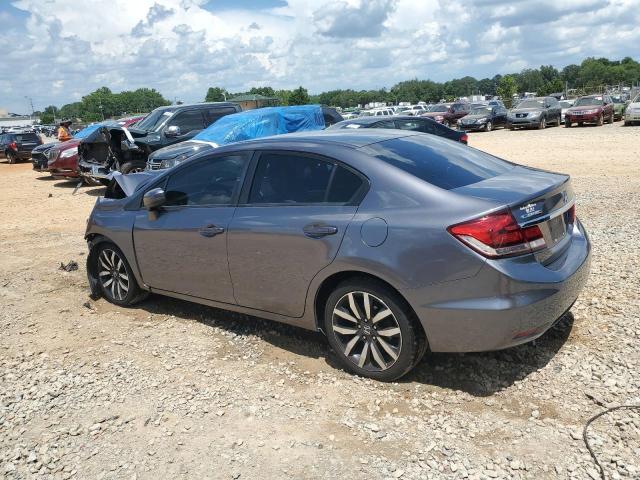 19XFB2F97FE037522 - 2015 HONDA CIVIC EXL GRAY photo 2
