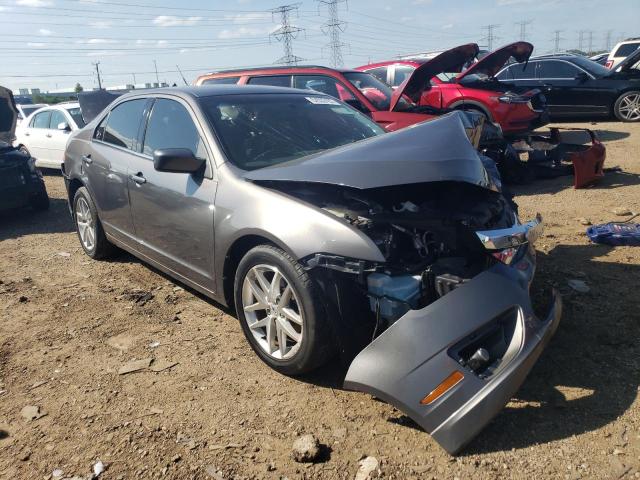 3FAHP0JA7BR324951 - 2011 FORD FUSION SEL GRAY photo 4