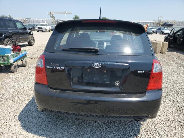 KNAFE241795024416 - 2009 KIA SPECTRA SX BLACK photo 6